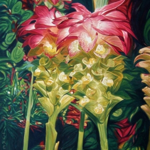 Botanical Painting by David Gallegos
